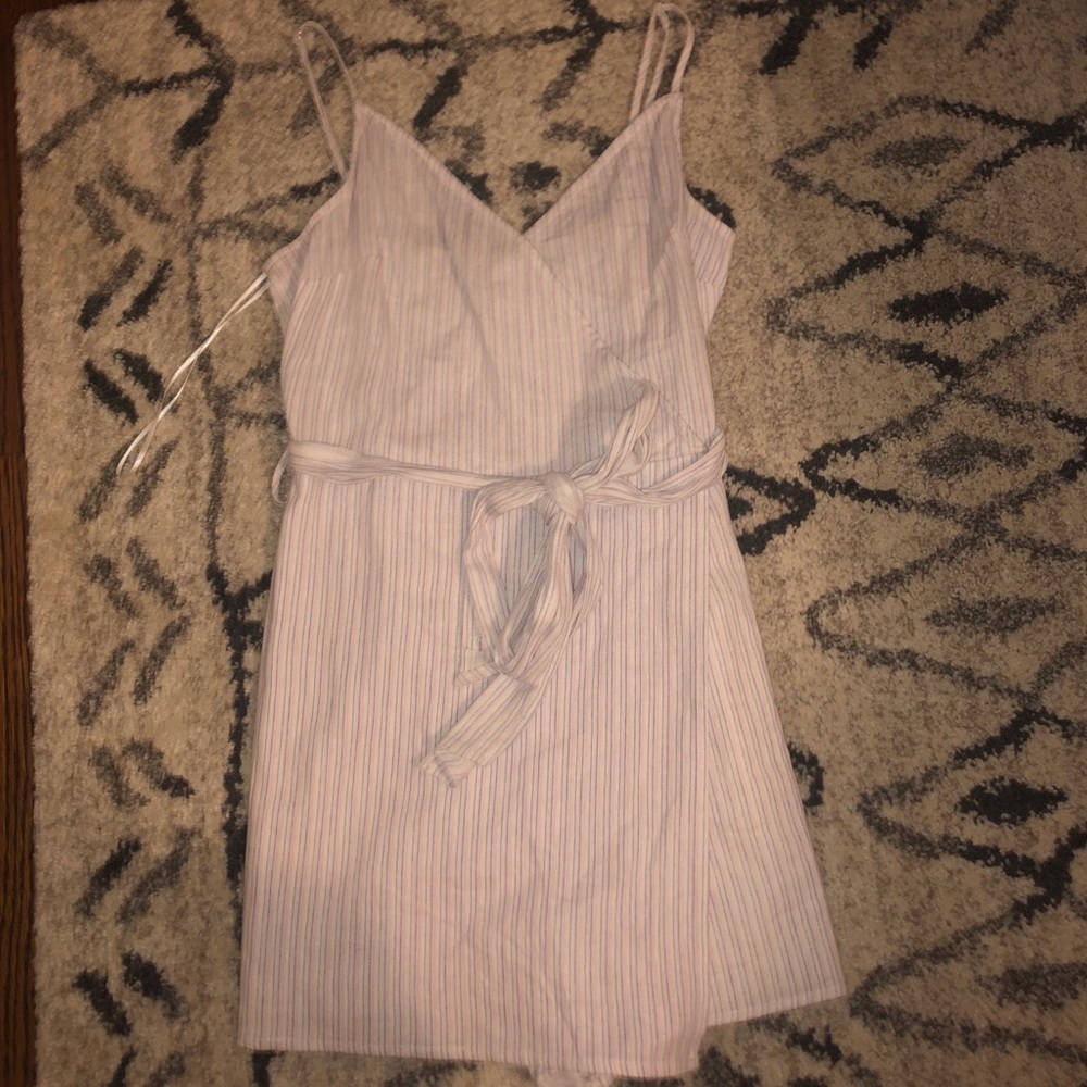 GB Striped wrapped romper